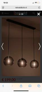 2 hanglampen, Huis en Inrichting, Lampen | Hanglampen, Ophalen of Verzenden, Zo goed als nieuw, Minder dan 50 cm