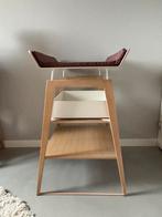 Verschoontafel Linea in eikenhout van het merk Leander, Kinderen en Baby's, Kinderkamer | Commodes en Kasten, Ophalen, Zo goed als nieuw