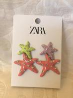 Zara oorbellen kleurige zeesterren met kleine kristallen, Nieuw, Met strass, Overige materialen, Hangers