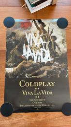 Coldplay poster - Viva La Vida, Ophalen of Verzenden, A1 t/m A3, Zo goed als nieuw, Rechthoekig Staand