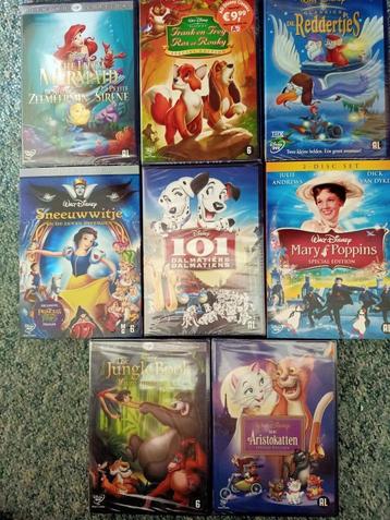 Disney classics tekenfilms **nieuw in verpakking** beschikbaar voor biedingen