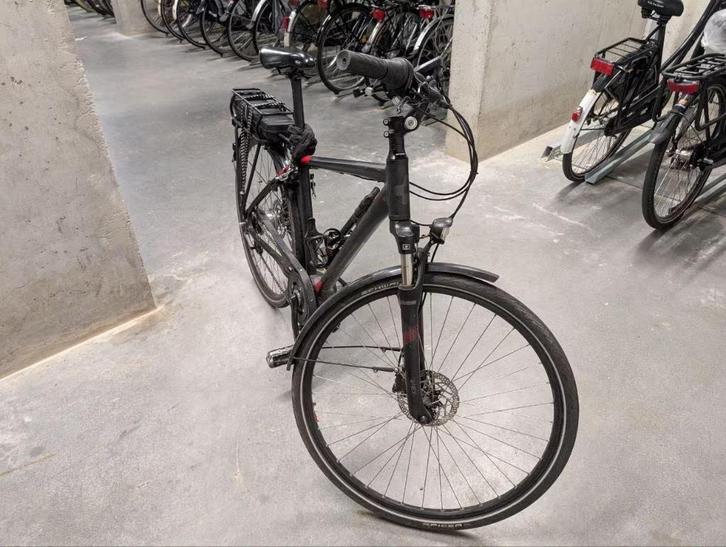 CUBE EPO Touring heren e-bike – Shimano Nexus 8-speed, Fietsen en Brommers, Elektrische fietsen, Gebruikt, Cube, 30 tot 50 km per accu