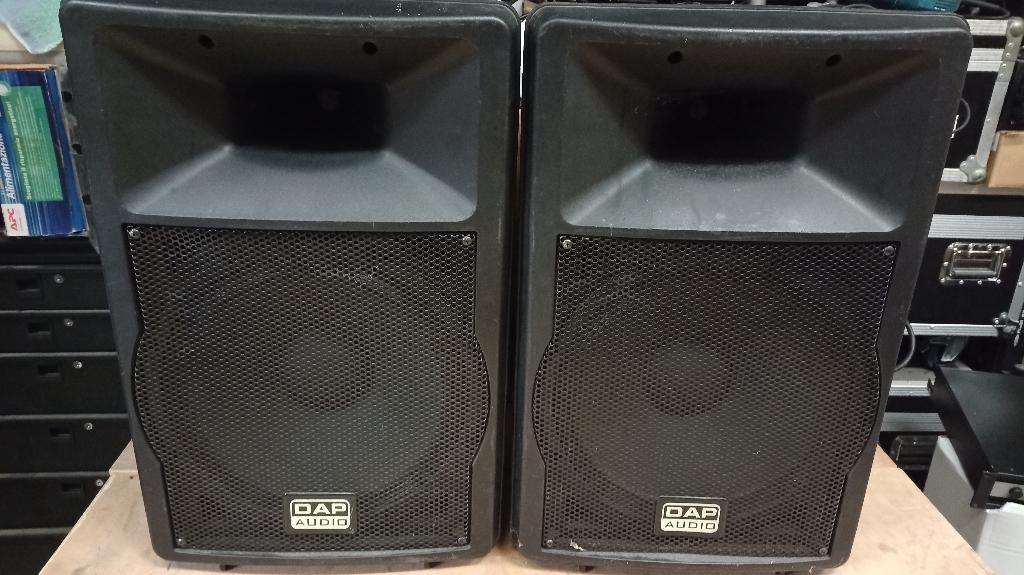 2x DAP Audio K-115 luidspreker, Overige merken, Ophalen of Verzenden, Zo goed als nieuw, 120 watt of meer