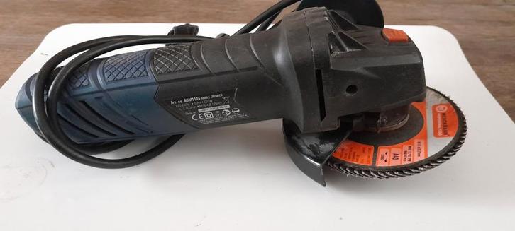 Haakse Slijpmachine - Gebruikt 650w 12000 rpm, Doe-het-zelf en Verbouw, Gereedschap | Slijpmachines, Gebruikt, Haakse handslijpmachine