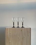 Wijn of sherry glazen uit servies Logos • Set van 3, Ophalen of Verzenden, Gebruikt, Overige typen