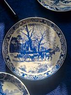 Delfts blauw bord, Ophalen