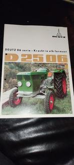 Deutz D2506 luchtgekoeld trekker folder oldtimer, Ophalen of Verzenden, Zo goed als nieuw