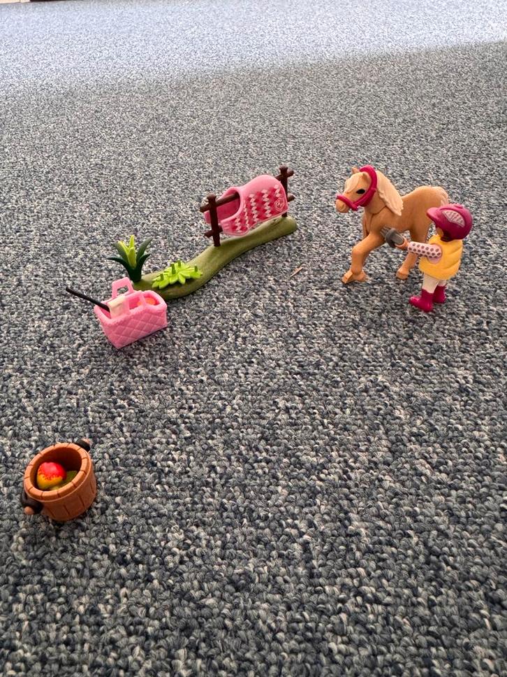 Playmobil Pony Verzorgpony 70521, Kinderen en Baby's, Speelgoed | Playmobil, Zo goed als nieuw, Complete set, Ophalen of Verzenden
