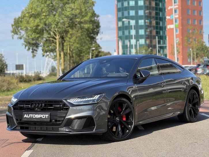 Audi A7 Sportback 50 TFSI e Quattro S-Line HUD Matrix 360 Ca, Auto's, Audi, Bedrijf, A7, 360° camera, 4x4, ABS, Achteruitrijcamera