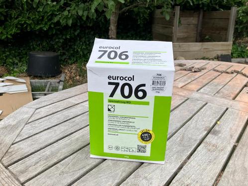 Voegmiddel Eurocol waterdicht zilvergrijs, Doe-het-zelf en Verbouw, Tegels, Zo goed als nieuw, Overige typen, Overige materialen