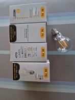 Led Filament lamp A60 470 lumen/ 4watt 4 stuks E27 nieuw, Nieuw, E27 (groot), Ophalen of Verzenden, Led-lamp