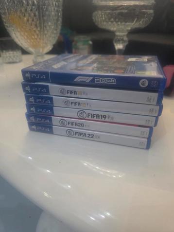 Fifa 2018 , fifa 2019, fifa 2020 fifa 2022, F1 2021 beschikbaar voor biedingen