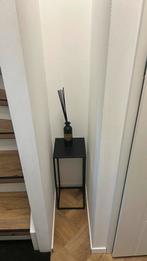 Zwart bij zet tafel, Huis en Inrichting, Woonaccessoires | Spiegels, Minder dan 50 cm, Rond, Ophalen of Verzenden, Zo goed als nieuw