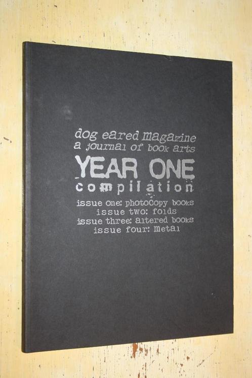 10x Dog Eared Magazine a journal of book arts Year One, Boeken, Kunst en Cultuur | Fotografie en Design, Zo goed als nieuw, Ophalen of Verzenden