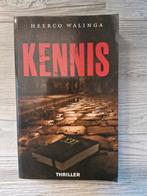 Kennis - Heerco Walinga Thriller, Boeken, Ophalen of Verzenden, Zo goed als nieuw