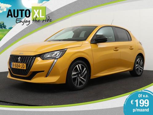 Peugeot 208 1.2 PureTech Allure Camera Carplay H-Leder Cruis, Auto's, Peugeot, Bedrijf, Te koop, ABS, Achteruitrijcamera, Airbags