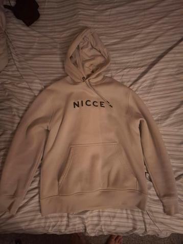 Nicce Hoodie Maat L Beige beschikbaar voor biedingen