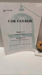 Dijk, Cor van; Psalm 3: 3  en Psalm 84: 4 (Klavarskribo), Muziek en Instrumenten, Orgel, Gebruikt, Ophalen of Verzenden, Religie en Gospel