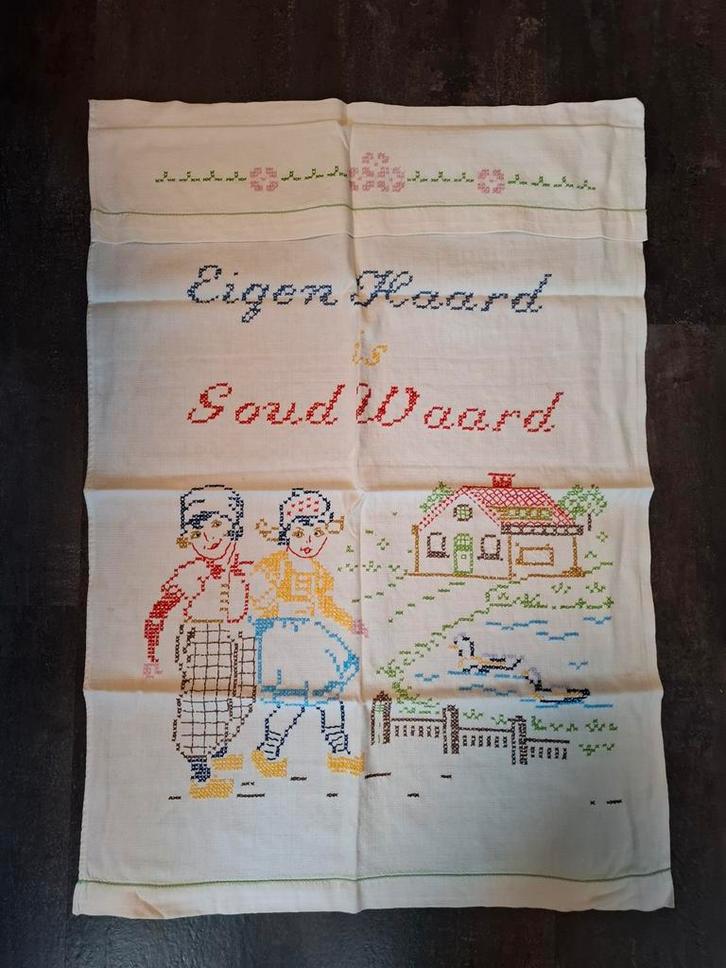 Vintage Handdoekenrekkleedje, Boeken, Streekboeken en Streekromans, Zo goed als nieuw, Noord-Holland, Ophalen of Verzenden