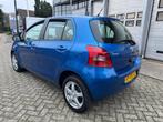 Toyota Yaris 1.3 VVTi Sol MMT Airco, 2e Eig, Nieuwe APK, Gebruikt, 750 kg, 4 cilinders, Blauw