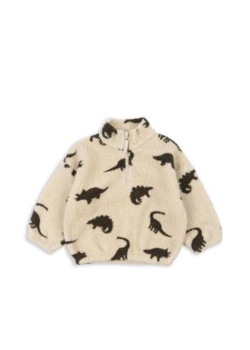 Konges Sløjd Jody Teddy half-zip - Dino Silhouette beschikbaar voor biedingen