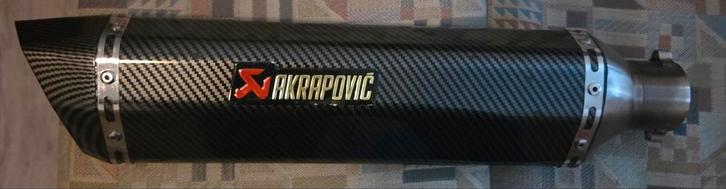 LEUKE (IMITATIE) AKRAPOVIC-DEMPER 51MM AANSLUITING, Motoren, Tuning en Styling, Ophalen of Verzenden
