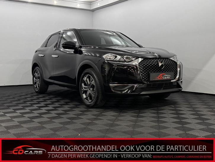 DS DS 3 1.2 Crossback PureTech Bastille Half leder, Camera,, Auto's, DS, Bedrijf, Te koop, DS 3, ABS, Achteruitrijcamera, Airbags