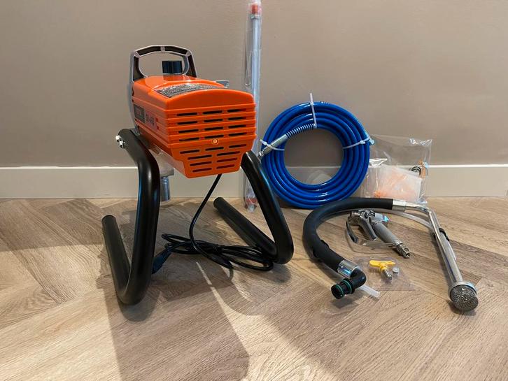 Nieuwe verfspuitmachine 1800w topkwaliteit! Spuitmachine., Doe-het-zelf en Verbouw, Schildersmaterialen, Nieuw, Overige typen