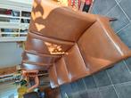 Eethoek stoelen bruin van kleur, Huis en Inrichting, Stoelen, Ophalen, Gebruikt, Bruin, Leer