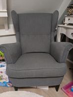 Ikea fauteuil strandmon grijs, Huis en Inrichting, Fauteuils, Ophalen, Gebruikt, 75 tot 100 cm, 50 tot 75 cm