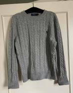 Grijze Polo Ralph Lauren kabel trui in L, Ophalen of Verzenden, Nieuw, Maat 52/54 (L), Grijs