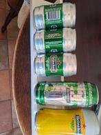Verschillende Heineken bierblikken, Ophalen of Verzenden, Gebruikt