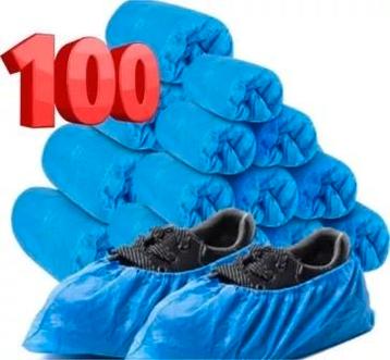 Blauwe schoenovertrekjes 100 stuks beschikbaar voor biedingen