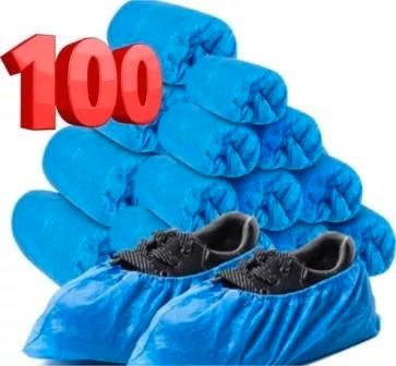 Blauwe schoenovertrekjes 100 stuks, Dieren en Toebehoren, Overige Dieren-accessoires, Nieuw, Ophalen of Verzenden