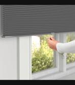 IKEA Hoppvals plisségordijn grijs 80x210cm, 200 cm of meer, Zo goed als nieuw, Grijs, 50 tot 100 cm