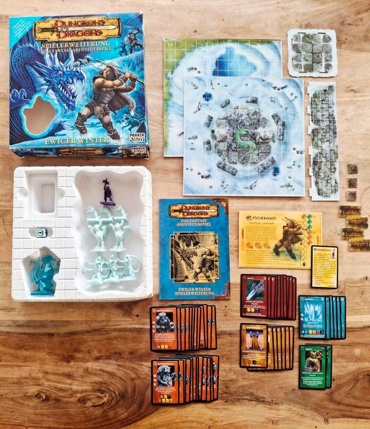 Dungeons & Dragons Ewiger Winter - Zeldzame Uitbreiding, Hobby en Vrije tijd, Gezelschapsspellen | Bordspellen, Zo goed als nieuw