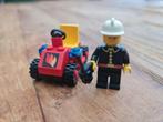 Lego 6611 Brandweerauto - Vintage Set 1986, Kinderen en Baby's, Speelgoed | Duplo en Lego, Ophalen of Verzenden, Gebruikt, Complete set