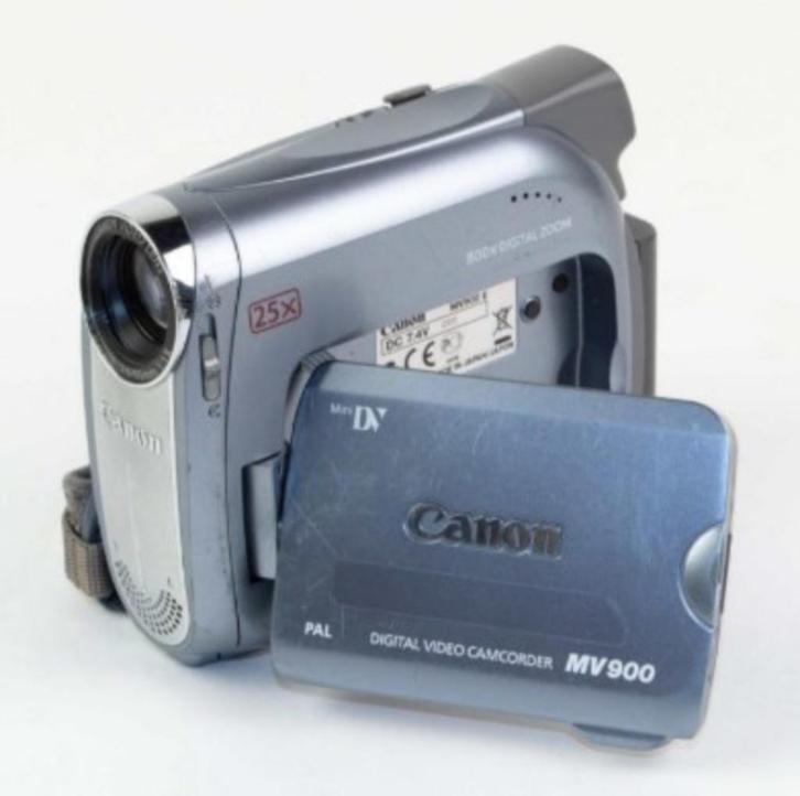 videocamera Canon MV900 / Sony PC8E pal, Audio, Tv en Foto, Videocamera's Digitaal, Niet werkend, Camera, Mini dv, Sony, 20x of meer