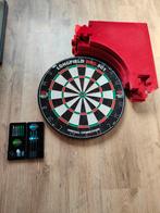 Dartbord Longfield Pro 501 met pijlen en bescherming, Sport en Fitness, Darts, Ophalen, Nieuw, Dartbord