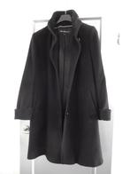 Zwarte Frans Molenaar dames jas (60% wol) maat 44, Maat 42/44 (L), Ophalen of Verzenden, Zo goed als nieuw, Zwart