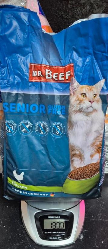 Mr Beef kattenbrok 1800gram beschikbaar voor biedingen