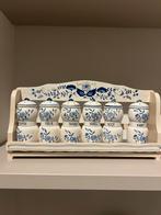 Blue onion spice set compleet | antiek in perfecte staat, Antiek en Kunst, Ophalen of Verzenden