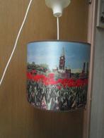 Aparte hanglamp Hollands glorie met tulpen en museum op kap., Huis en Inrichting, Ophalen of Verzenden, Nieuw, Minder dan 50 cm