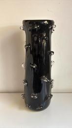 Murano zwarte vaas, Antiek en Kunst, Antiek | Vazen, Ophalen of Verzenden