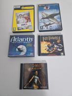 pc games: Tomb Raider, Atantis, IL2 Sturmovik, Full Trottle,, 1 speler, Ophalen of Verzenden, Zo goed als nieuw