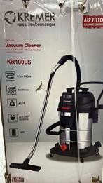 Kremer KR100LS nat en droog stofzuiger *nieuw in doos*, Ophalen, Nieuw, Waterstofzuiger