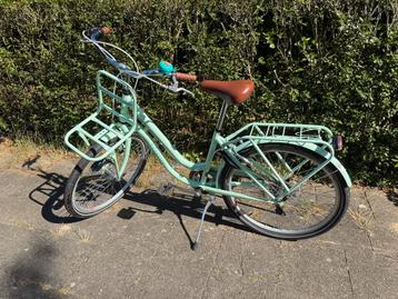 Zeer mooie, bijna nieuwe, meisjes fiets Mintgroen beschikbaar voor biedingen