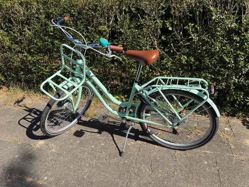 Zeer mooie, bijna nieuwe, meisjes fiets Mintgroen, Fietsen en Brommers, Fietsen | Meisjes, Zo goed als nieuw, 22 inch, Versnellingen