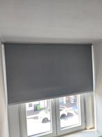 Grijs verduisterend rolgordijn, Huis en Inrichting, Ophalen, Gebruikt, 100 tot 150 cm, Grijs