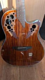 Ovation Celebrity Koa met defecte pre-amp, verder prachtig!, Muziek en Instrumenten, Ophalen, Zo goed als nieuw, Western- of Steelstringgitaar